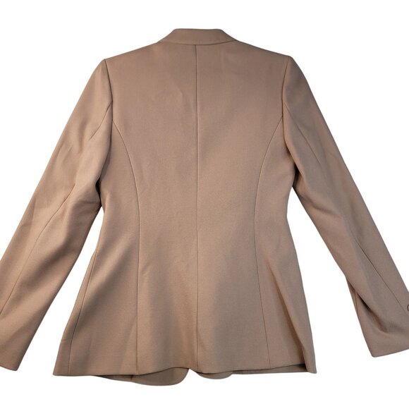 70s Levi Women Blazer Size 6 Woven Western Taupe Autumn Earthy Natural Deadstock - Picture 5 of 11